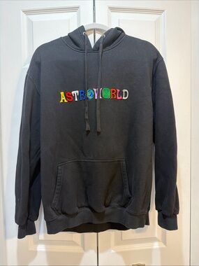 ASTROWORLD Travis Scott Hoodie WISH YOU WERE HERE Size XL